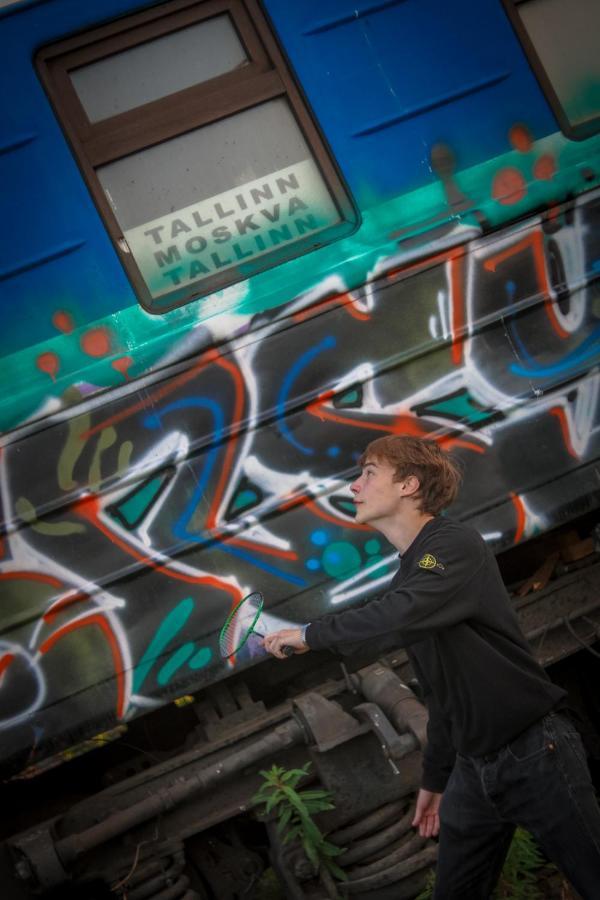 Railrooms Traincar Hostel تالين المظهر الخارجي الصورة